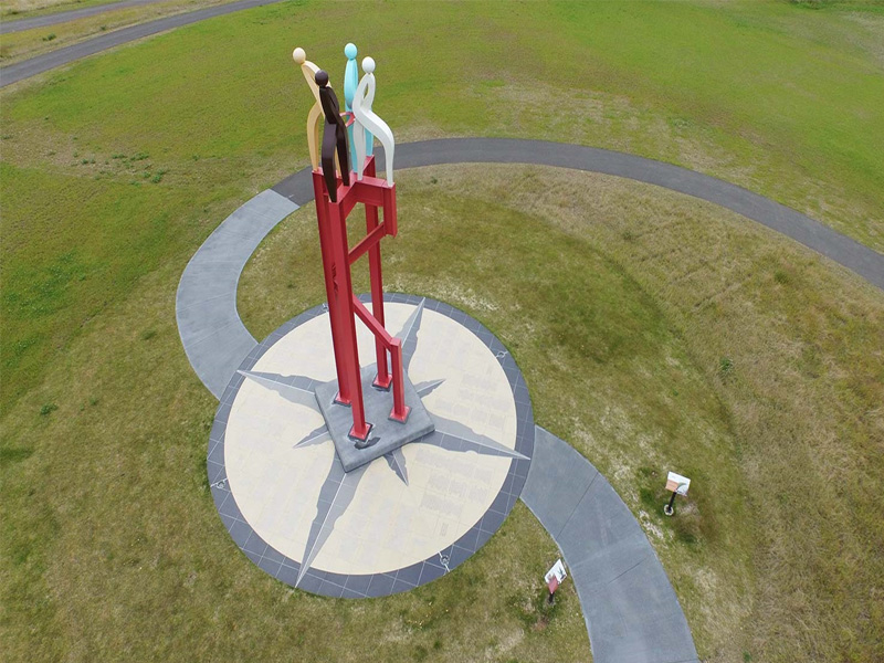 Nautical Tile Star, Open Hearth Park 
